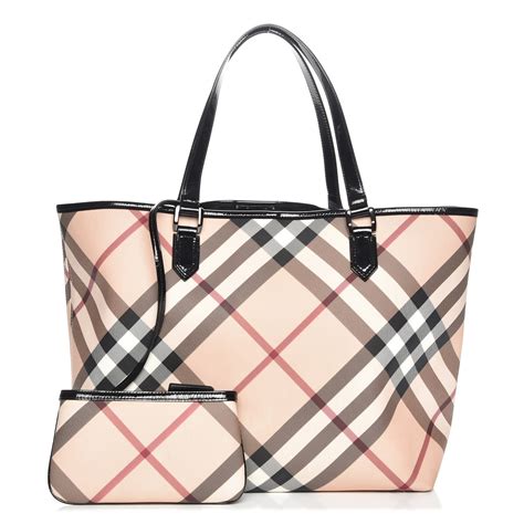 nova check tote burberry